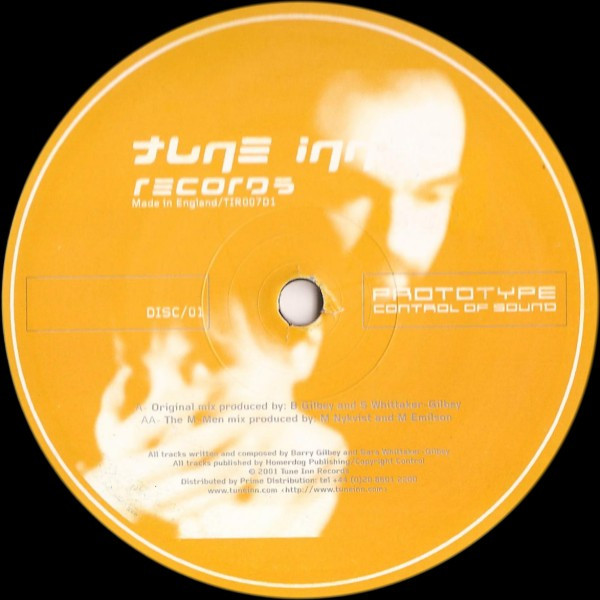 Prototype - Control Of Sound - Used Vinyl Record 12" image 3