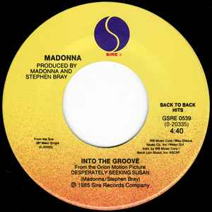 Madonna - Into The Groove / Dress You Up - Vinyl Record 7" image 1