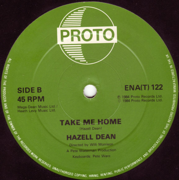 Hazell Dean - Back In My Arms (Once Again) - Used Vinyl Record 12" image 4