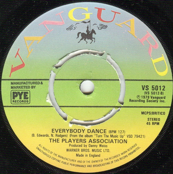 Players Association - Ride The Groove - Used Vinyl Record 7" image 4