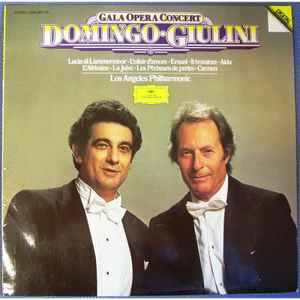 Placido Domingo - Gala Opera Concert - Used Vinyl Record image 1
