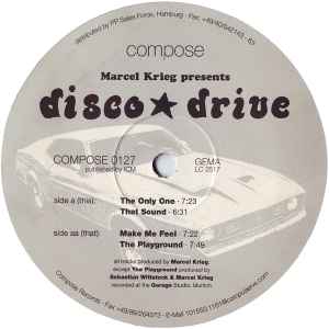 Marcel Krieg - Disco Drive - Used Vinyl Record 12" image 1