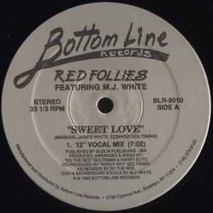 Red Follies - Sweet Love - Used Vinyl Record 12" image 1