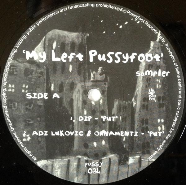Various - My Left Pussyfoot Sampler - Used Vinyl Record 12" image 3