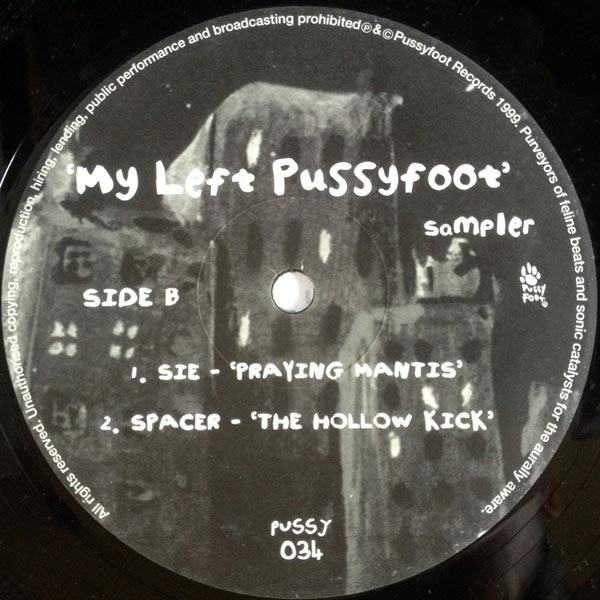 Various - My Left Pussyfoot Sampler - Used Vinyl Record 12" image 4