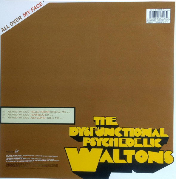 Dysfunctional Psyche - All Over My Face - Used Vinyl Record 12" image 2