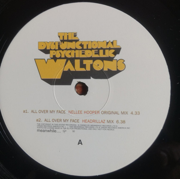 Dysfunctional Psyche - All Over My Face - Used Vinyl Record 12" image 3