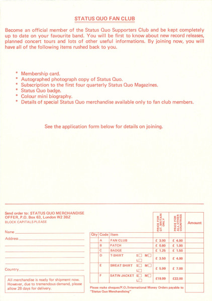 Status Quo - Whatever You Want - Used Vinyl Record image 8