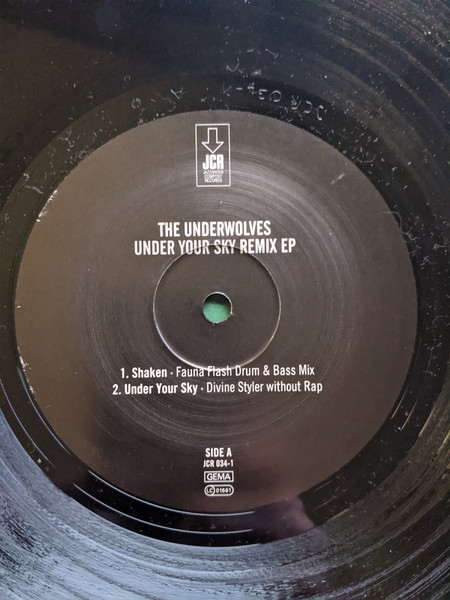 Underwolves - Under Your Sky Remix EP - Used Vinyl Record 12" image 2