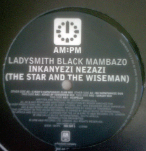Ladysmith Black Mamb - Star And The Wiseman (Remixes) - Used Vinyl Re image 6