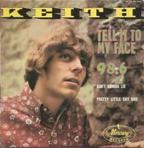 Keith - Tell It To My Face - Used Vinyl Record 7" image 1