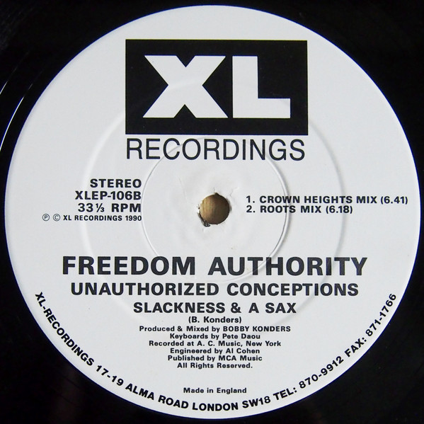 Freedom Authority - Unauthorized Conceptions - Used Vinyl Record 12" image 4