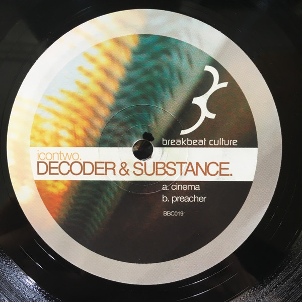 Decoder & Substance - Icon Two EP - Used Vinyl Record 12" image 3