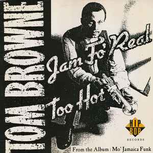 Tom Browne - Jam Fo' Real / Too Hot - Used Vinyl Record 12" image 1