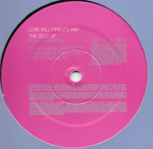 Robert Owens - Love Will Find Its Way  (The Best Of) - Vinyl Record image 10