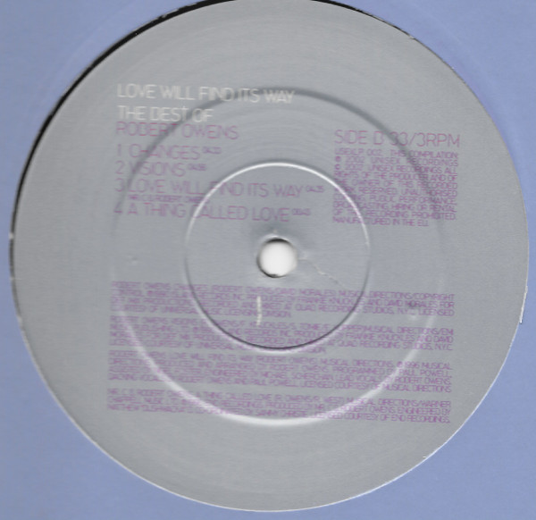 Robert Owens - Love Will Find Its Way  (The Best Of) - Vinyl Record image 4