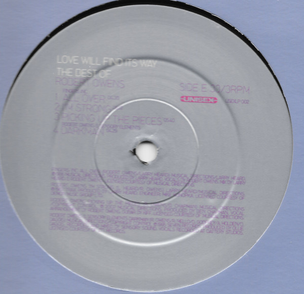 Robert Owens - Love Will Find Its Way  (The Best Of) - Vinyl Record image 7