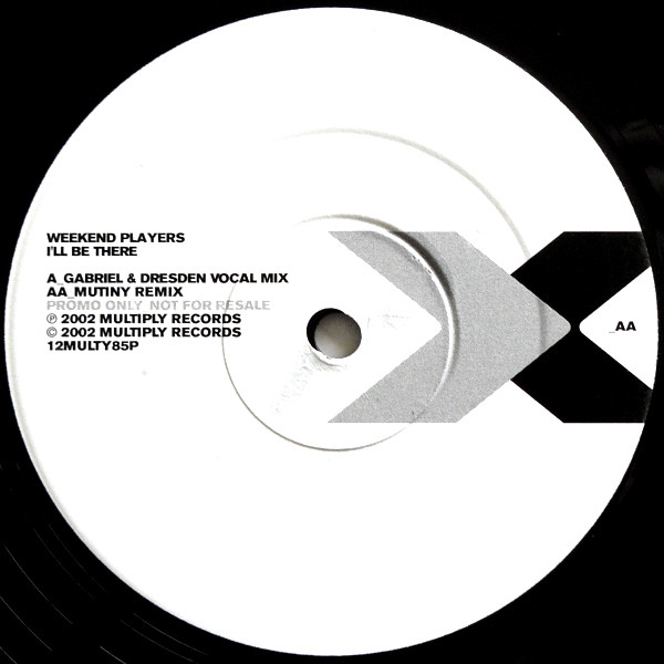 Weekend Players - I'll Be There - Used Vinyl Record 12" image 4