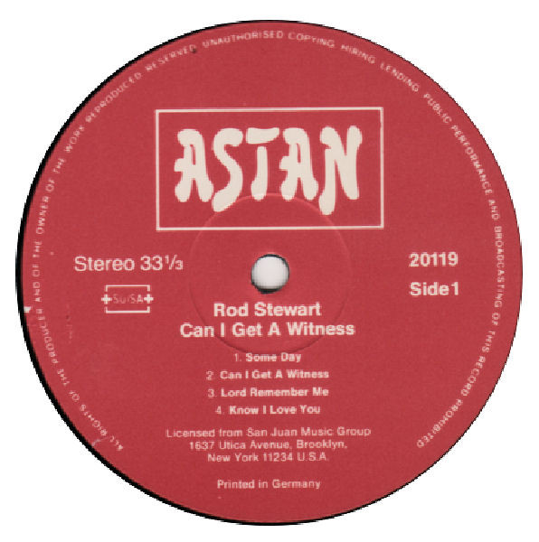 Rod Stewart - Can I Get A Witness - Used Vinyl Record image 3