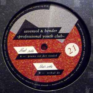 Sevensol & Bender - Professional Youth Club - Used Vinyl Record 12" image 1