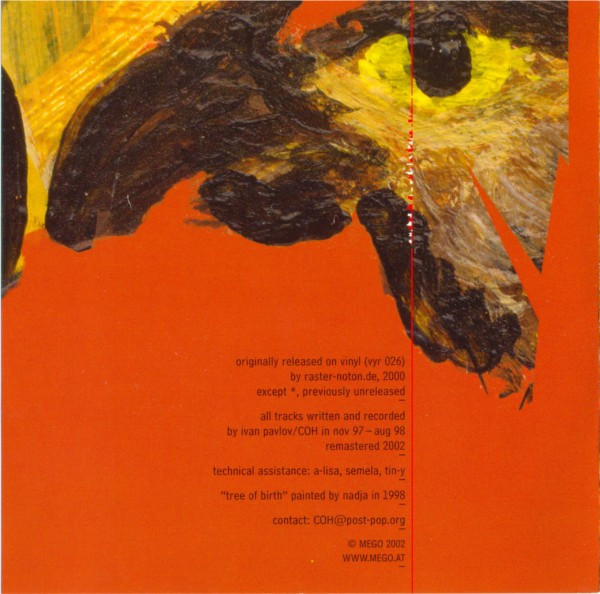 CoH - Mask Of Birth - CD image 3