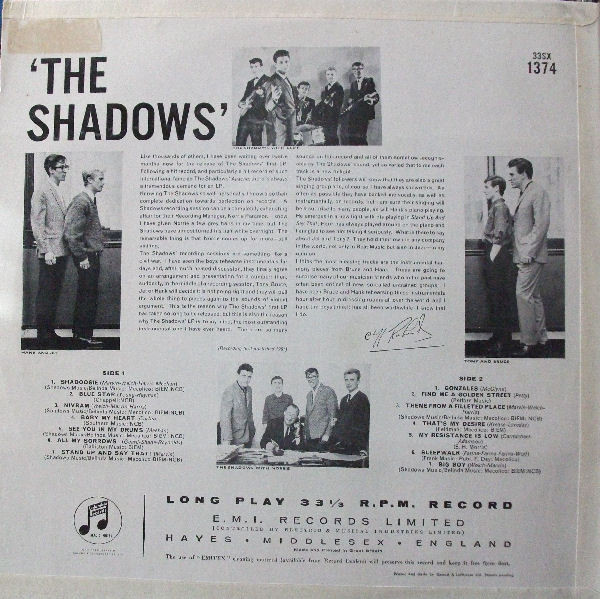 Shadows - Used Vinyl Record image 2