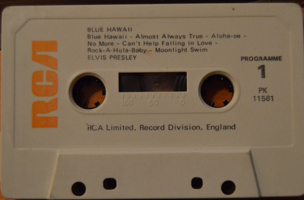 Elvis Presley - Blue Hawaii - Used Cassette image 3