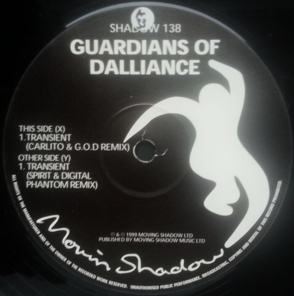 Guardians Of Dallian - Transient - Used Vinyl Record 12" image 3