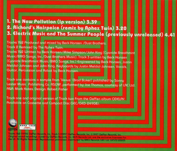 Beck - New Pollution - Used CD image 2