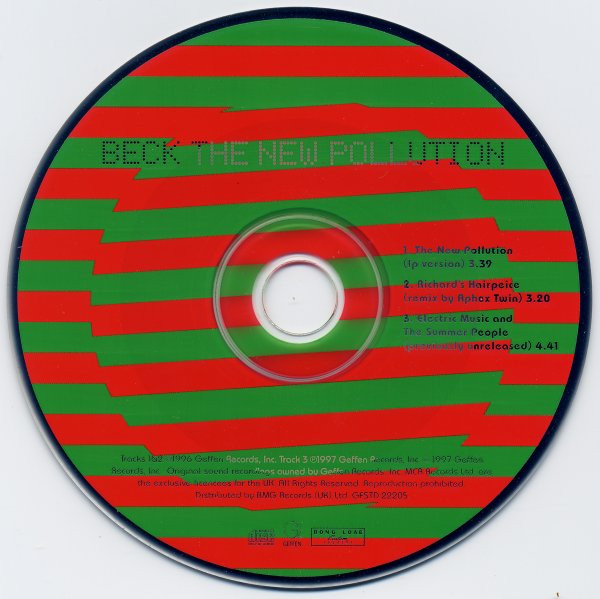 Beck - New Pollution - Used CD image 3