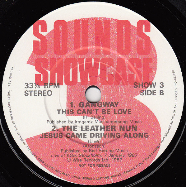 Various - Sounds Showcase 3 - Used Vinyl Record 7" image 4