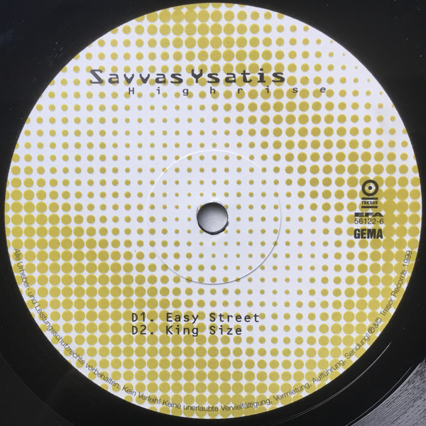 Savvas Ysatis - Highrise - Vinyl Record image 6