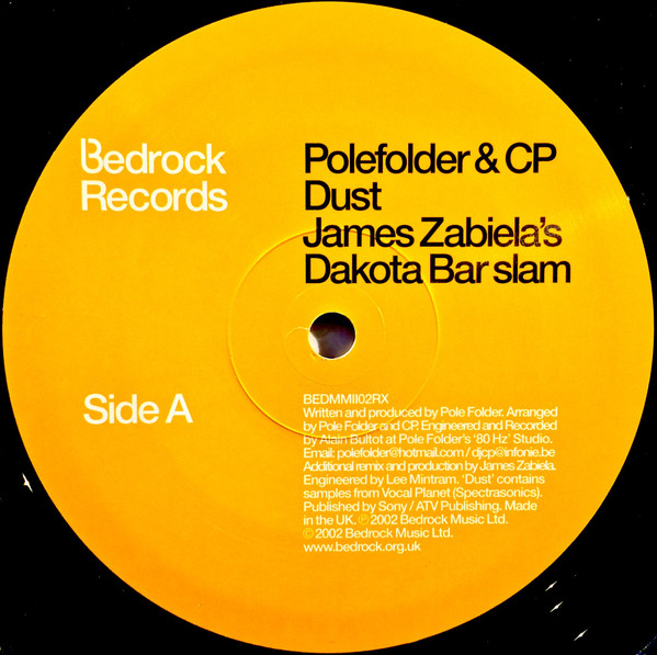 Pole Folder & CP - Dust - Used Vinyl Record 12" image 3