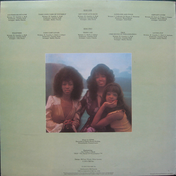 Three Degrees - Take Good Care Of Yourself - Used Vinyl Record image 2
