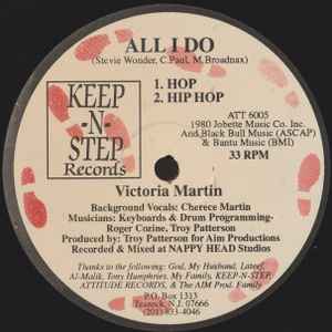 Vicky Martin - All I Do - Used Vinyl Record 12" image 1