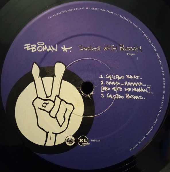 Eboman - Sampling Madness 1 - Donuts With Buddah - Used Vinyl Record image 6