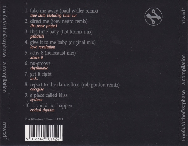 Various - True Faith (The First Phase) (A Compilation) - Used CD image 4