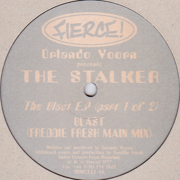 Stalker - Blast EP (Part 1 Of 2) - Used Vinyl Record 12" image 2