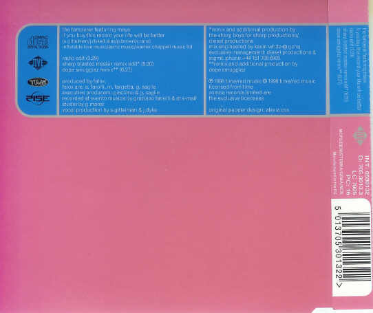 Tamperer - If You Buy This Record Your Life Will Be Better - Used CD image 2