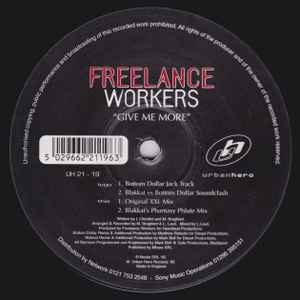 Freelance Workers - Give Me More - Used Vinyl Record 12" image 1