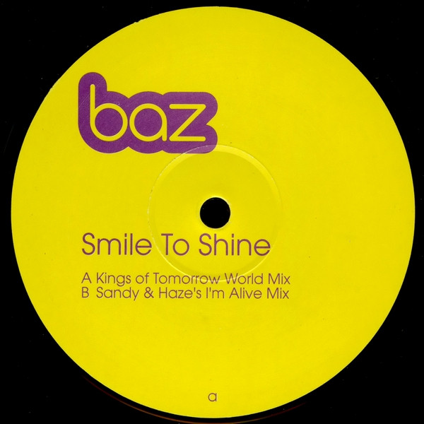 Baz - Smile To Shine - Used Vinyl Record 12" image 2
