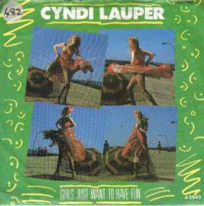 Cyndi Lauper - Girls Just Want To Have Fun - Used Vinyl Record 7" image 1