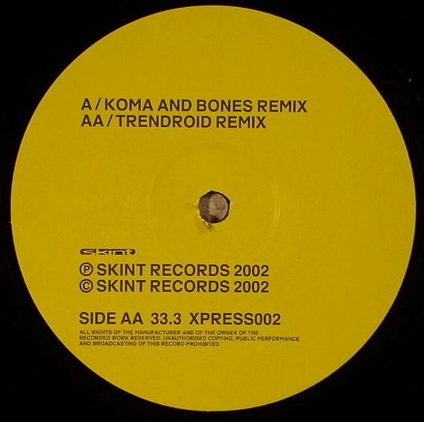 X-Press 2 - Smoke Machine (The Remixes) - Used Vinyl Record 12" image 3