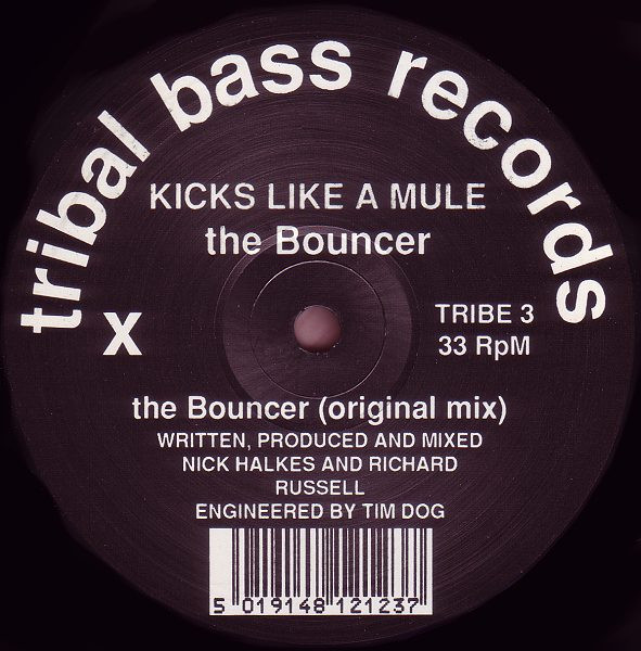 Kicks Like A Mule - Bouncer - Used Vinyl Record 12" image 3