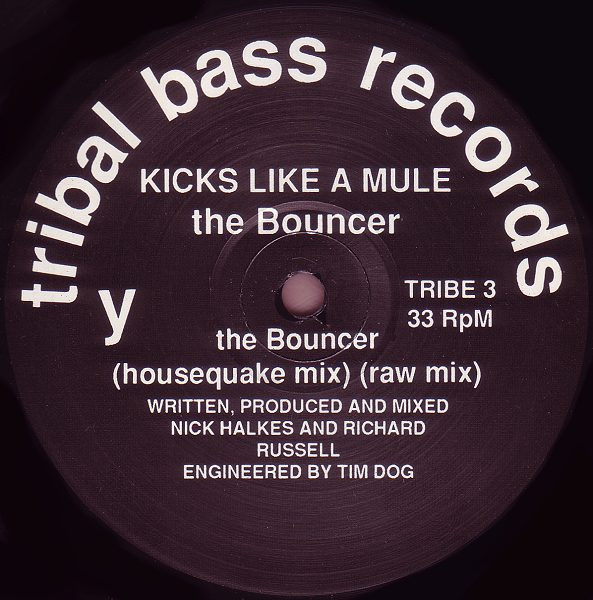 Kicks Like A Mule - Bouncer - Used Vinyl Record 12" image 4