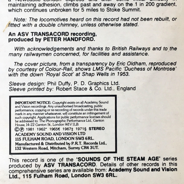 Peter Handford - Steam In The Fifties - Used Vinyl Record image 5