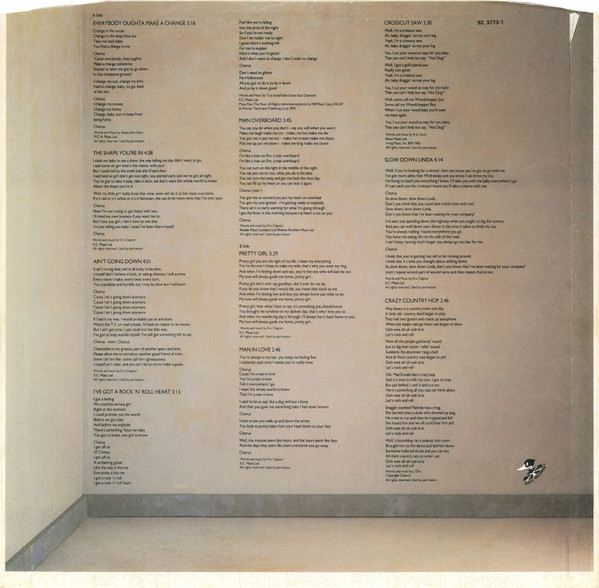 Eric Clapton - Money And Cigarettes - Used Vinyl Record image 6