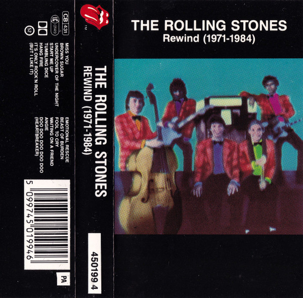 Rolling Stones - Rewind (1971-1984) - Used Cassette image 2