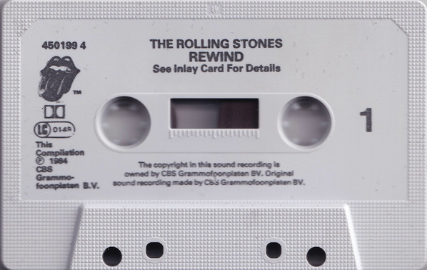 Rolling Stones - Rewind (1971-1984) - Used Cassette image 4