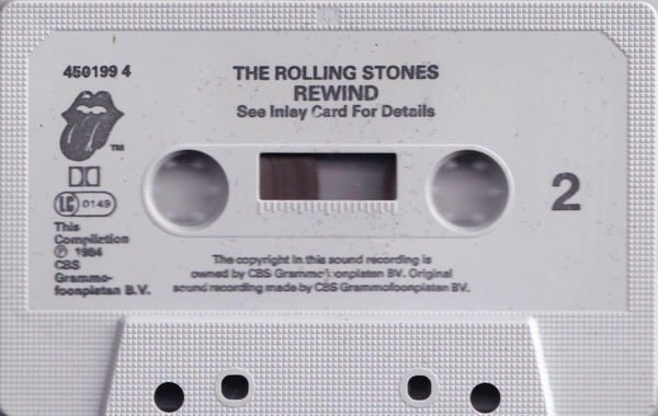 Rolling Stones - Rewind (1971-1984) - Used Cassette image 5